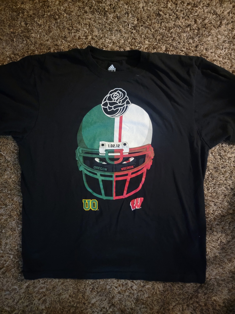 Adidas 2012 Rose Bowl TShirt